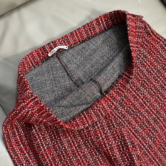 Zara Women’s Textured Loose Trouser - Size L - Picture 8 of 12